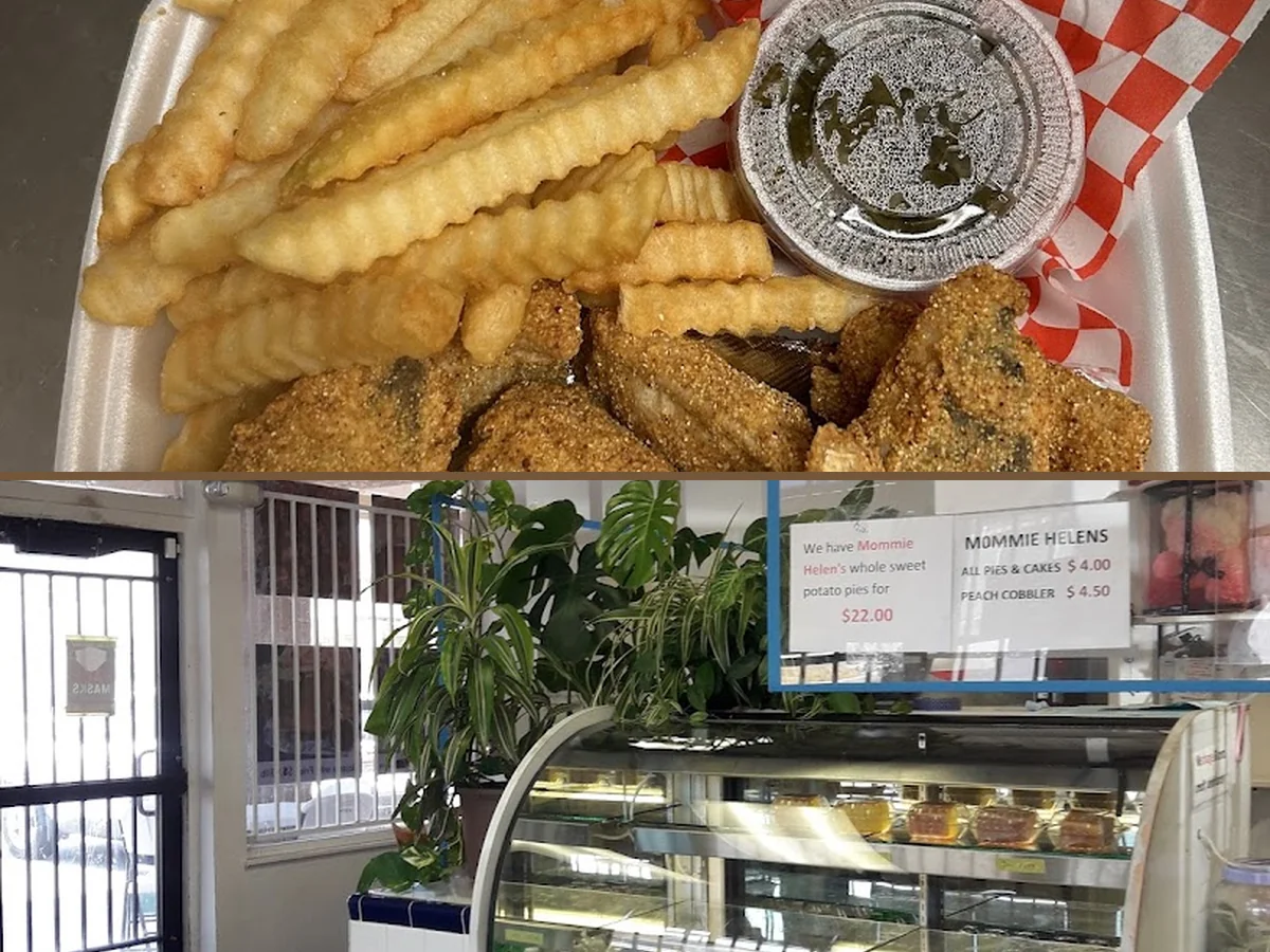 Fried fish plates served in a plain setting.