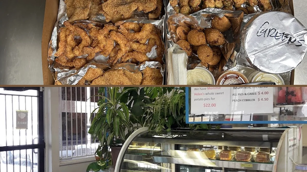 Fried fish plates served in a plain setting.